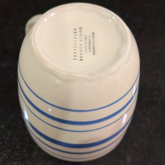 Pottery Barn Summer Stripe Large Cup/ Mug - Set of 2 - Picture 2 of 6